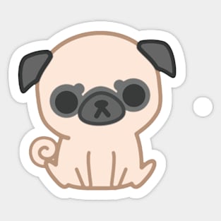 Baby Pug Sticker